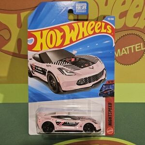HotWheels Z06 Pink Corvette Collectors Car